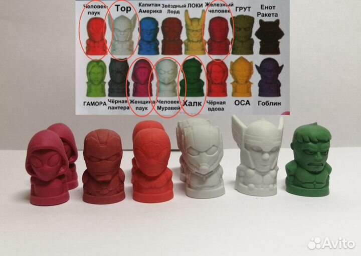 Фигурки супергероев