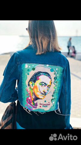 Рисую по ткани, коже