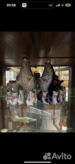 Штоф с рюмками СССР