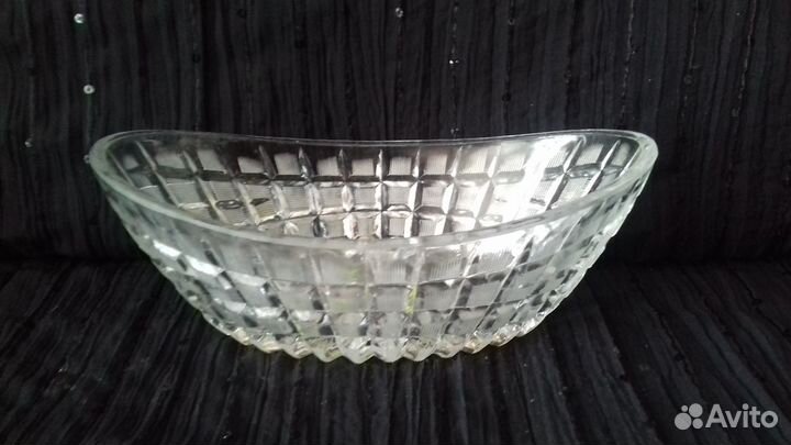 Хрустальные салатники, конфетницы времен СССР