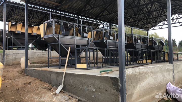 Клетка для кроликов по системе Михайлова