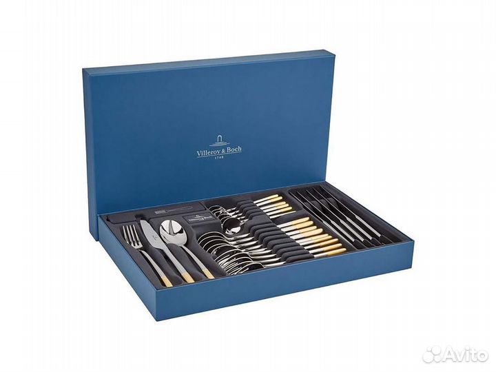 Villeroy & Boch столовые приборы Ella Gold: 30 пр