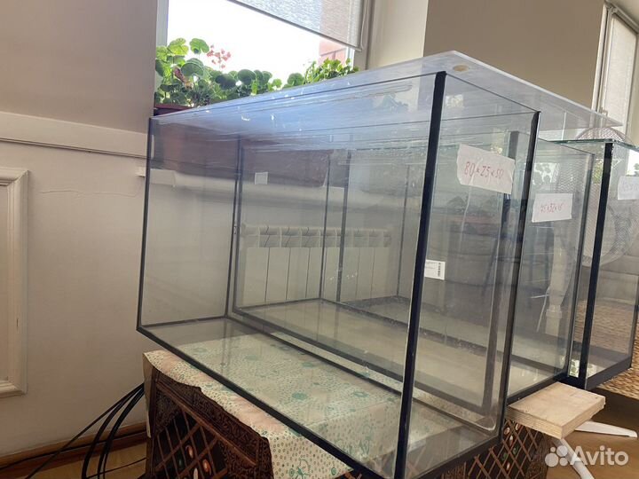 Аквариум 110 литров 4 штуки