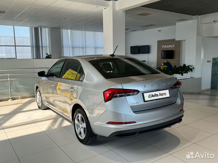 Skoda Rapid 1.6 AT, 2020, 79 000 км