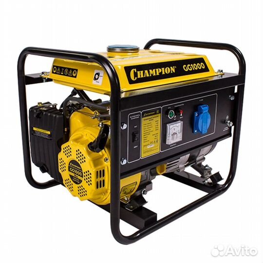 Бензиновый генератор champion GG 1000