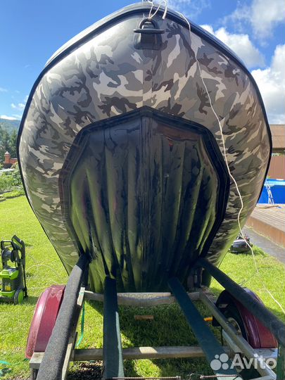 Продам моторную лодку хантер 380