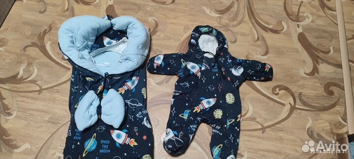 Конверт на выписку зимний