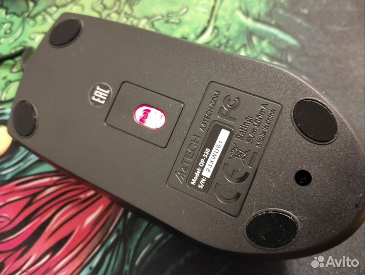 Компьютерная мышь A4tech op-330