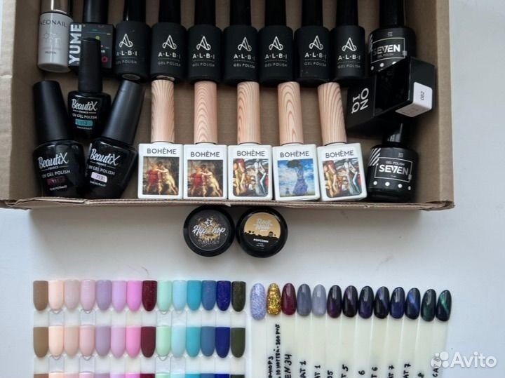 Набор для гель лака слайдеры