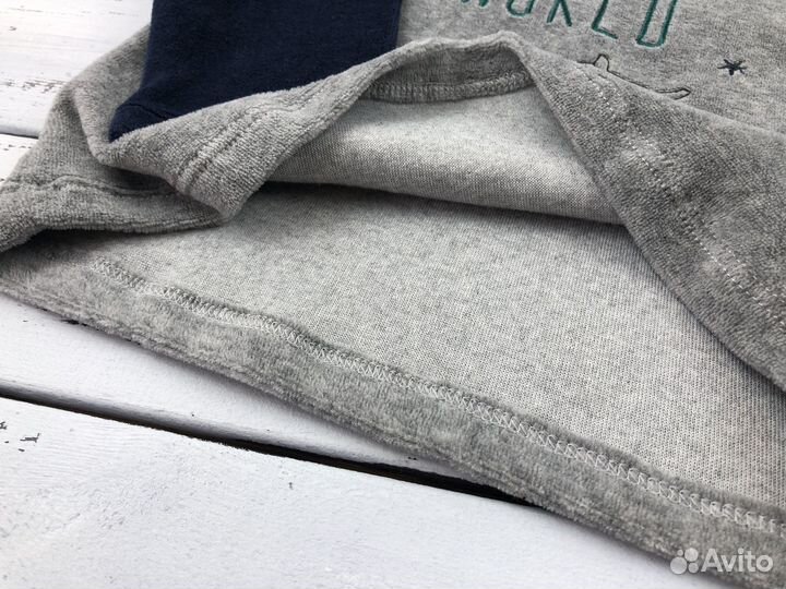 Кофта велюровая для мальчика 80 86 Lupilu