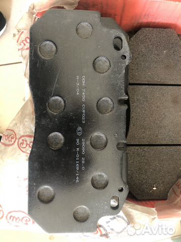 Колодки дисковые 29090 с р/к Volvo, RVI (DON)