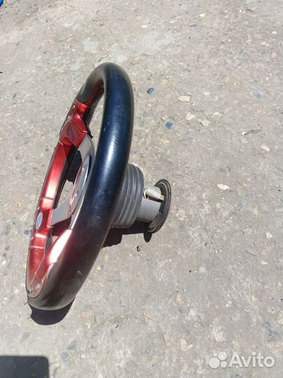 Спортивный руль на ваз