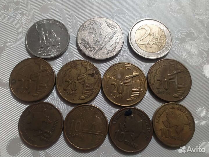 Монеты разные
