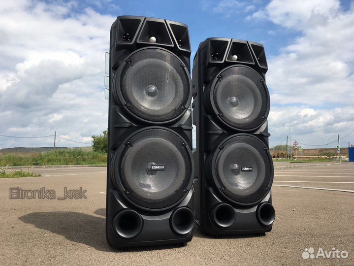 Портативная колонка с микрофоном