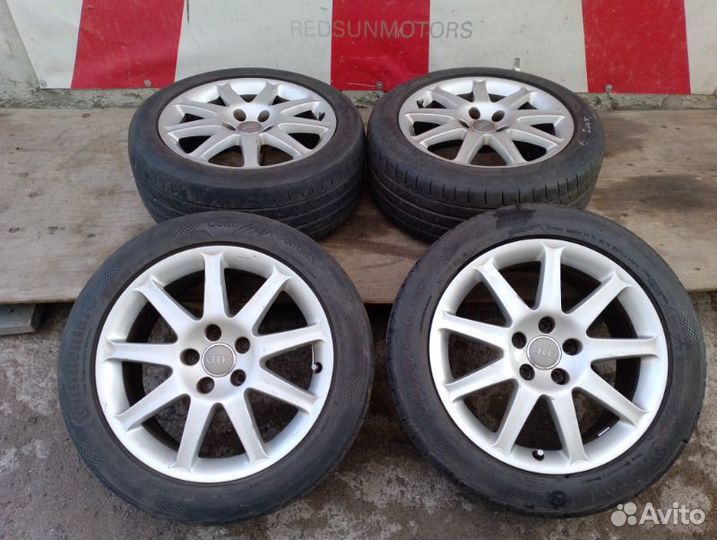 Колеса оригинал Audi 5x112 диски литые R17 225 50