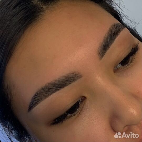 Брови перманент ламинирование окрашивание