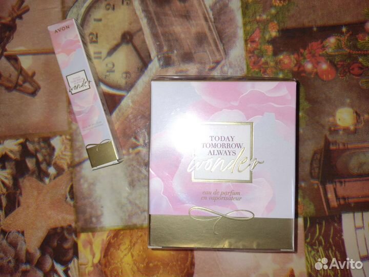 Женский парфюмированый набор Wonder 50мл+10мл avon