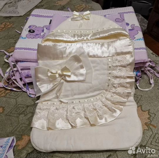 Бортики в детскую кроватку