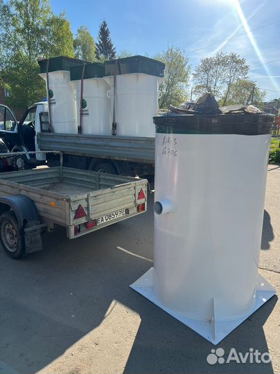 Станция биологической очистки от завода