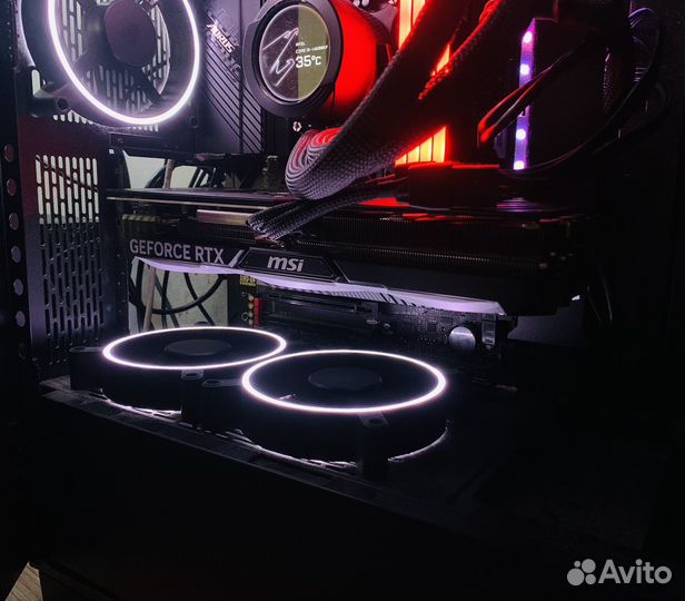 Видеокарта rtx 4070 ti super msi ventus 3x OC