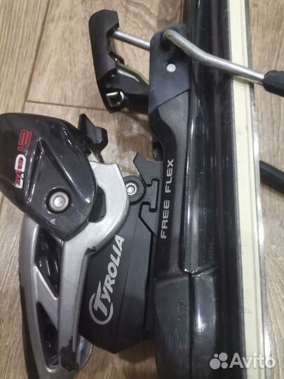 Горные лыжи rossignol с палками