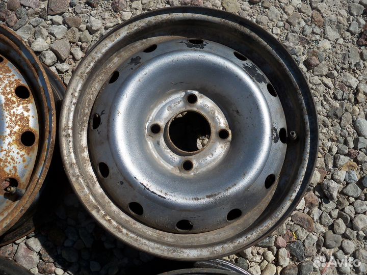 Диски штампованные R14 4x108 Peugeot Partner M59