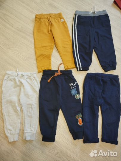 Пакет фирменных вещей на мальчика 86 92