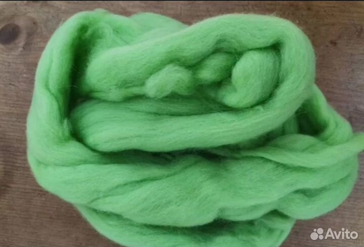 Шерсть для валяния 4 цвета