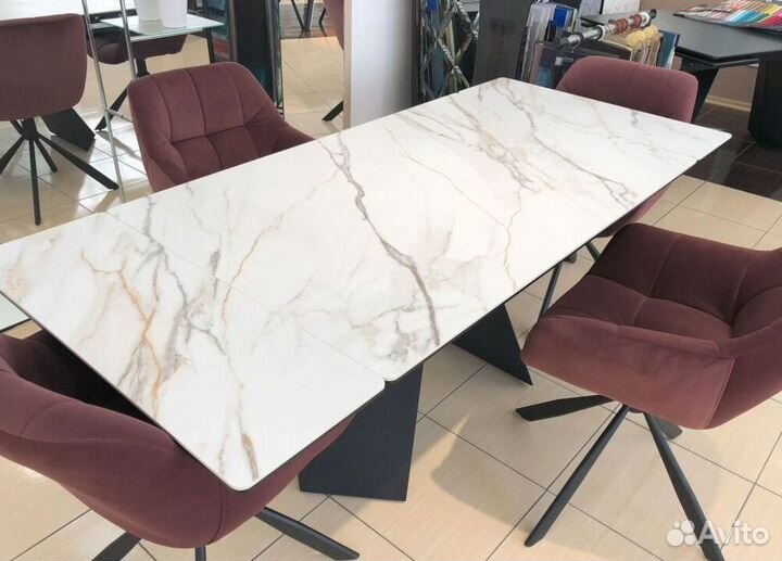 Стол из керамогранита раздвижной SKR-39796