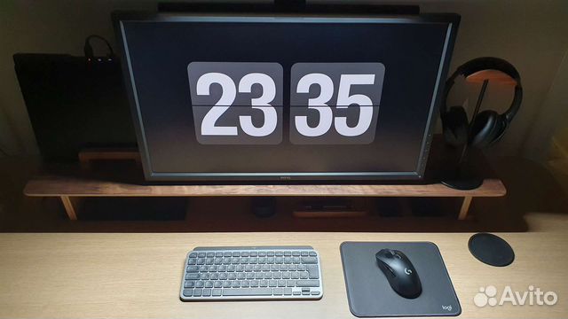 Полка для монитора на рабочий стол