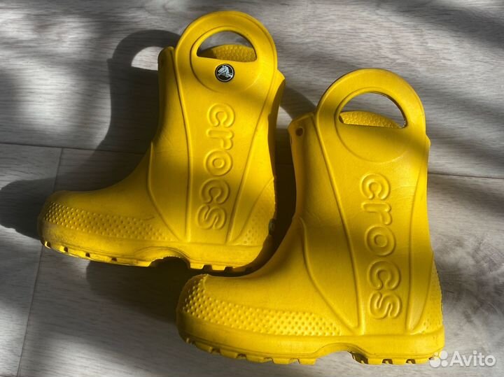 Резиновые сапоги crocs (C6-23 размер)