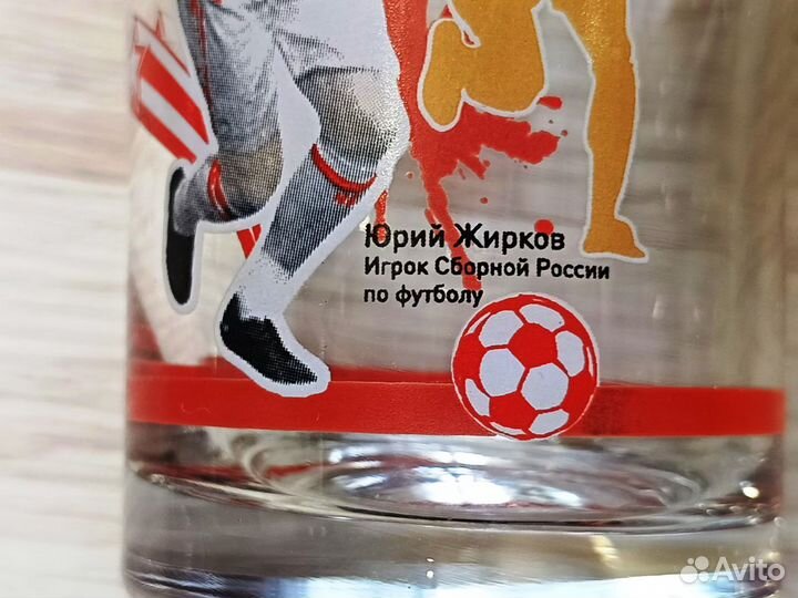 2 бокала Coca Cola с футболистами Еuro 2012