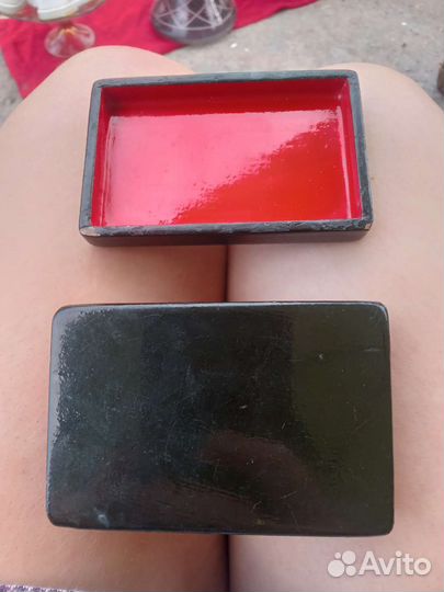 Шкатулка мстера папье-маше