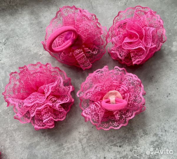 Резинки бантики для волос