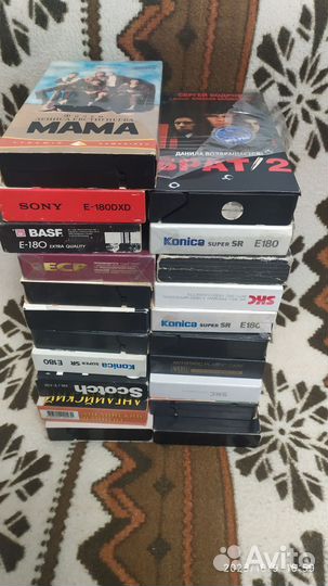 Видеокассеты с фильмами