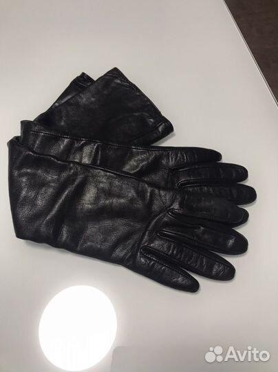 Перчатки нат.кожа