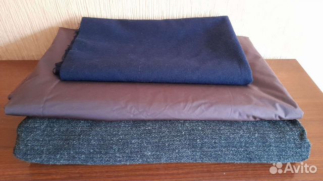 Ткани новые, отрезы,шерсть,хлопок,Германия,Италия