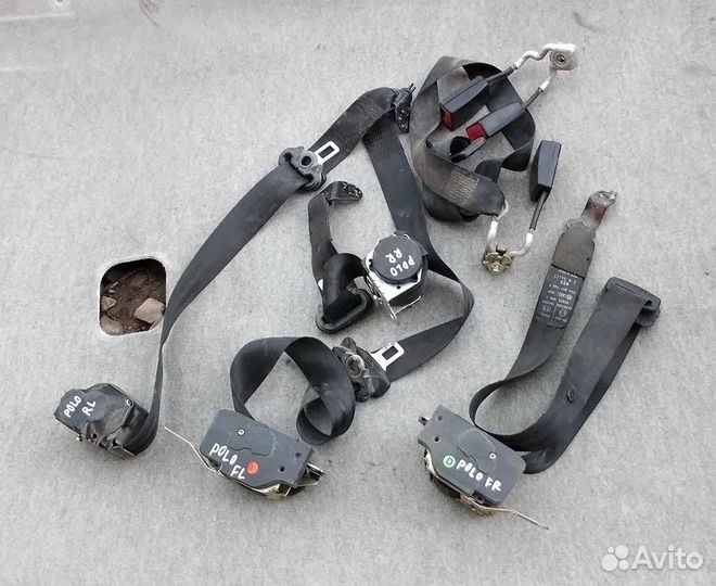 Ремень безопасности VW Polo 2004