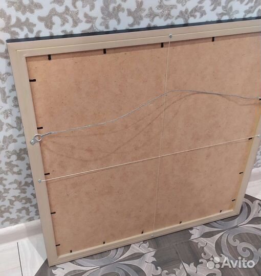 Картина вышитая крестиком ручная работа