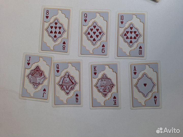 Игральные прозрачные карты