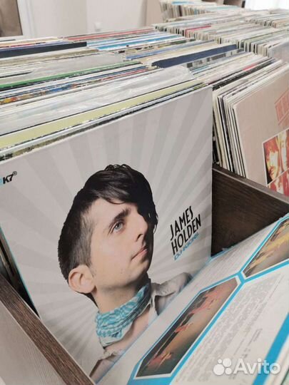 Виниловые пластинки много разные