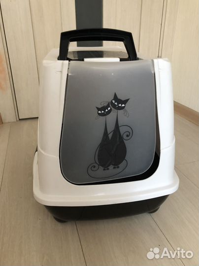 Туалет домик для кошек