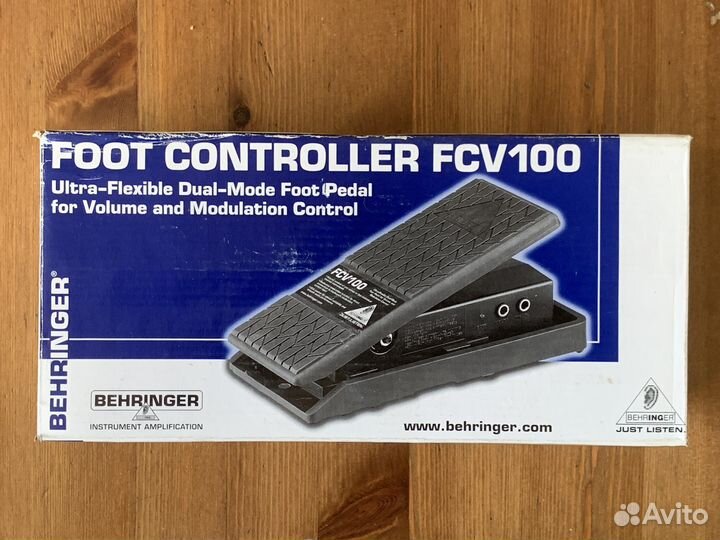 Behringer гитарная педаль микшерный пульт