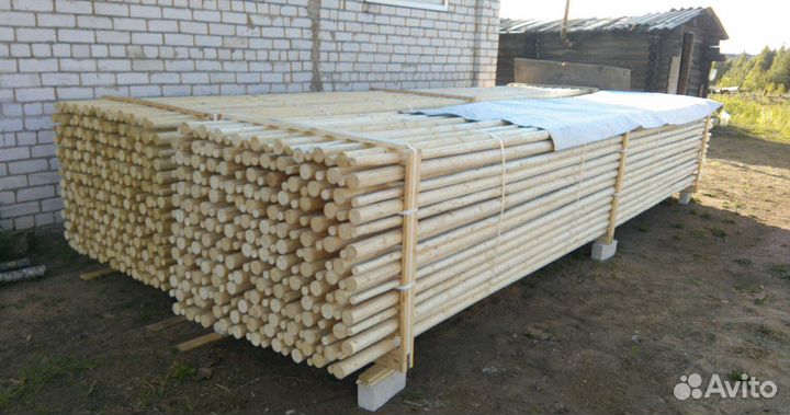 Шесты, жерди, столбы