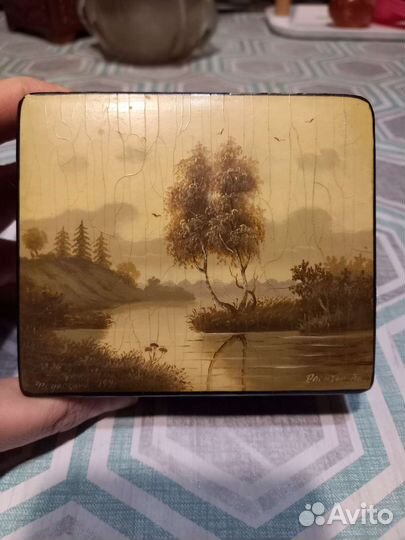 Винтажная шкатулка 