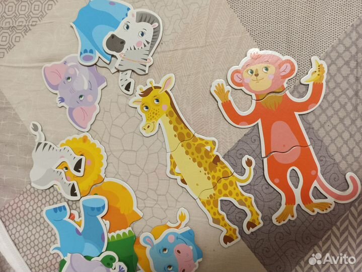 Мозаика и пазлы для малышей