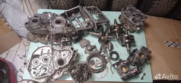 Ктм 250-350sxf 2013год в разборе