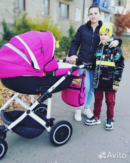 Продам коляску, самовывоз, 2 блока