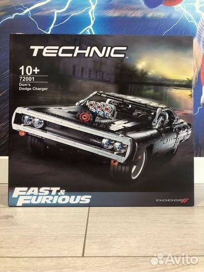Lego technic dodge Charger форсаж