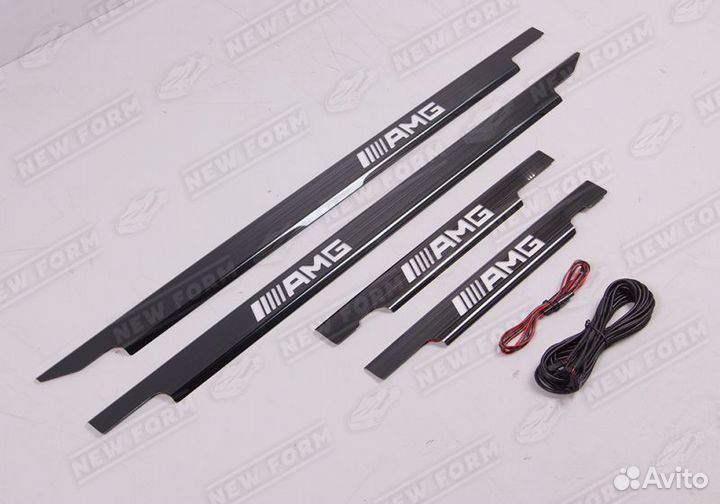 Накладки на пороги AMG NEW Мерседес Гелендваген